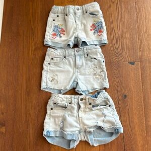🚨DONATING 8/19 🫶3 Lucky Brand Denim Shorts - 3 Riley fit, Adjustable waistband
